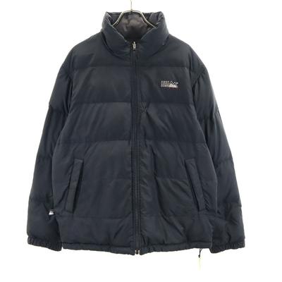 FIRSTDOWN Reversible Down Jacket LL Black X Gray Men's Used