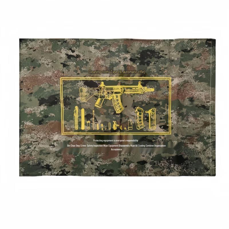 Tactical Waterproof Canvas Cleaning Mat