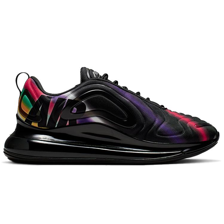 Neuer Nike Air Max 720 Schwarz Neon Streifen AO2924-023
