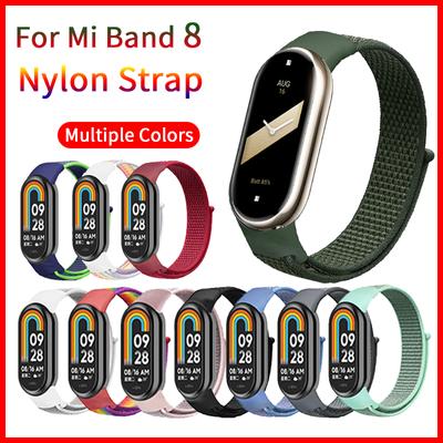 Nylonový remienok Pre xiaomi mi band 8 Náramok Mäkký remienok na hodinky pulsera correa Remienok Miband Náramok Športový pútko Mi band8 Príslušenstvo