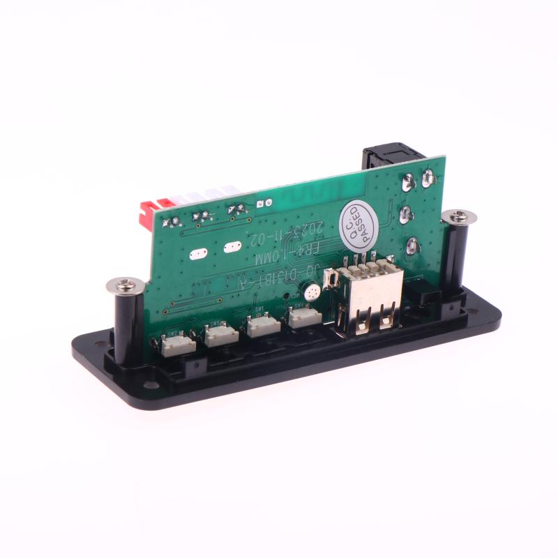 1 Conjunto 2*3W/5W Amplificador Reprodutor de Áudio Bluetooth Placa Decodificadora Mp3 5V DIY Reprodutor de Mp3 Carro Módulo de Rádio FM TF USB Mic Gravação de Chamada