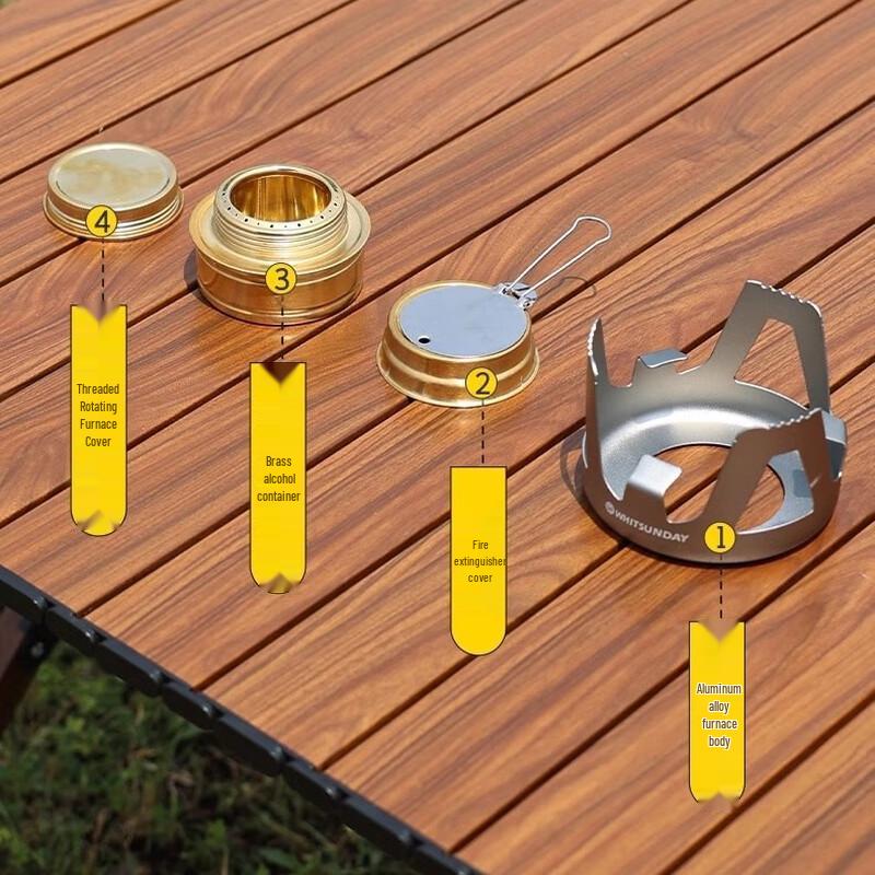Suiyuan Outdoor Portable Alcohol Stove
