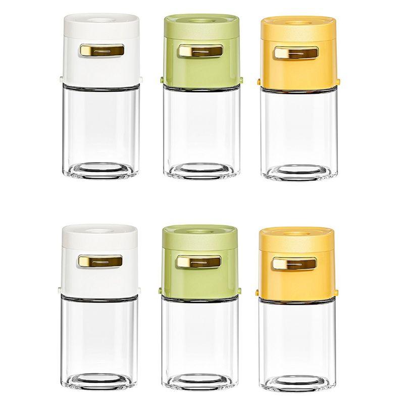 AEE2-0.5G Metering Salt Shaker Dispenser Salt Tank Sugar Bottle Spice Pepper Salt Shaker Spice Jar Can Seasoning Sealedbottle
