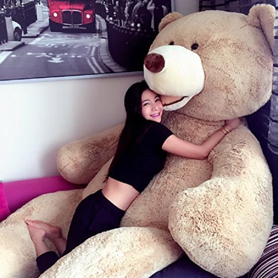 Orso Peluche Extra LargeOrsacchiotto, Orso Carino, Animale, 250cm, Orso Gigante PelucheAvvolgimento OrsoCuscino Corpo OrsoCelebrazionePeluche Soffice (COME