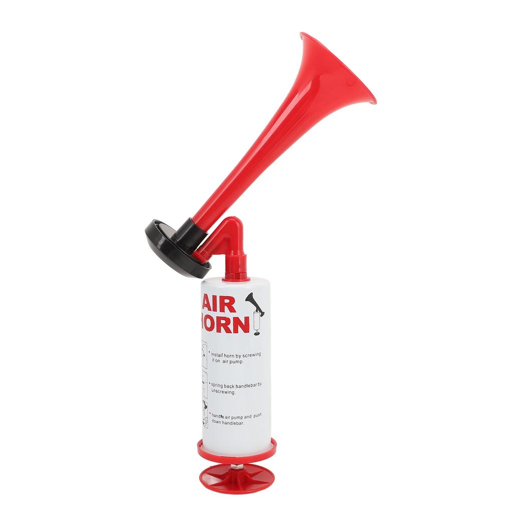 Reusable Air Horn Aluminum Loud Noise Maker Portable Handheld Air Pump Horn Marine Signal Safety