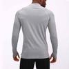Men's Fitness Clothing Long Sleeve Quick-Dry Breathable Outdoor Running Compression Basketball Sports Tights Sportswear