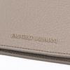 Emporio Armani Leather Wallet with Eagle Logo and Coin Colors U6168 Men's Bi-fold Purse, Spring/Summer 2025, Greige, Y4R167, Y068E, [Used]