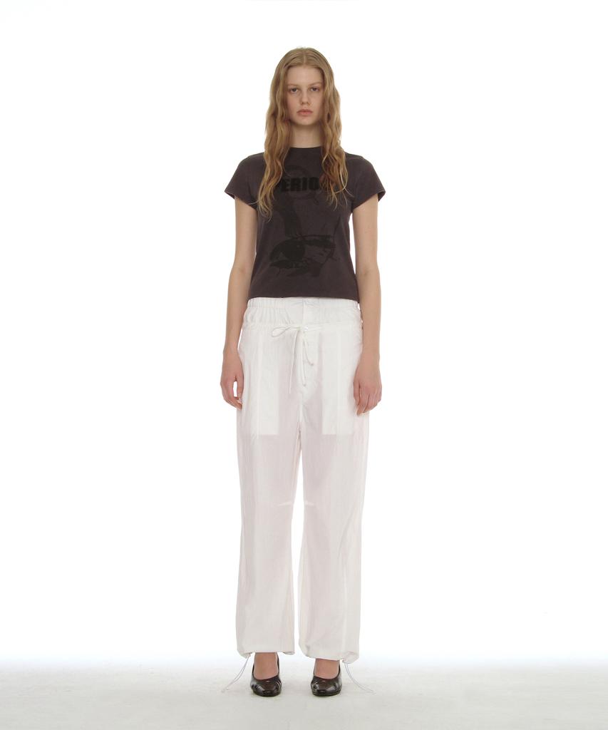 PARTIMENTO WOMEN Period Printed Tea_Charcoal