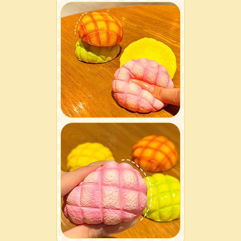 Cute Slow Rising Squishy Bread Oversized Pineapple Bun Stress Relief Toy Prank Gift