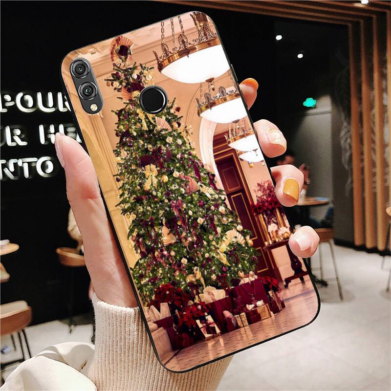 

Чехол для телефона YNDFCNB с рождественской елкой для Huawei Honor 7A 7C ru 5.7 8 8x 9 10 20lite 10i 20i Honor Play 6.3 Honor 9lite