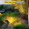 LED Ground Light Super Bright Solar Lawn Lamp 2 Lighting Modes Garden Decoration