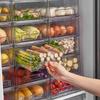 Fresh Keeping Refrigerator Storage Box Stackable Cosmetic Display Case  for Kitchen