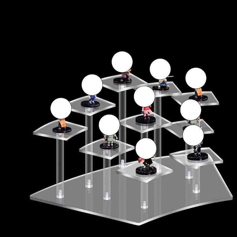 Practical and Eye Catching Acrylic Stand Holder for Displaying Jewelry and Model