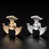 Roestvrij Staal EDC Fidget Spinner Lichtgevend Stressverlichtend Speelgoed Draaitol Tip Antistress Gyroscoop Decompressie Kinderen Meisje