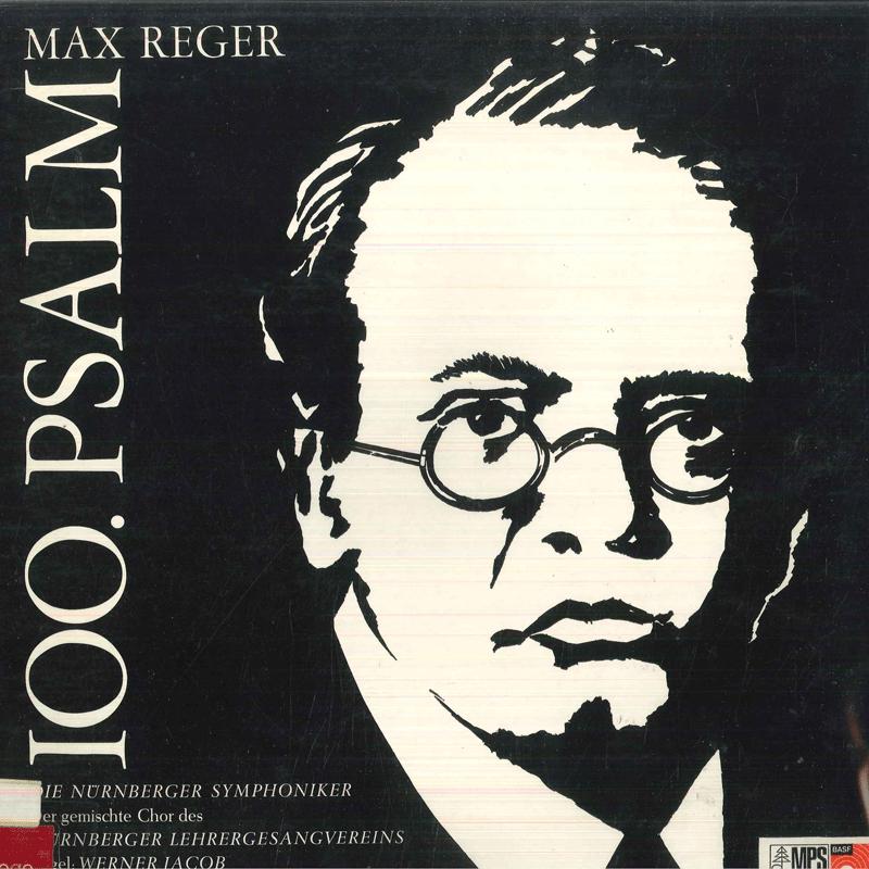 

LP Record MAX REGER Der 100. Psalm CRB789 BASF 197 Germany Classical Used