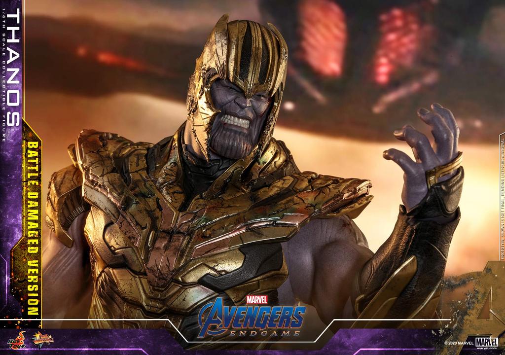 Movie Masterpiece Endgame Thanos Damaged Scale Figure Avengers (Battle Version) 1/6