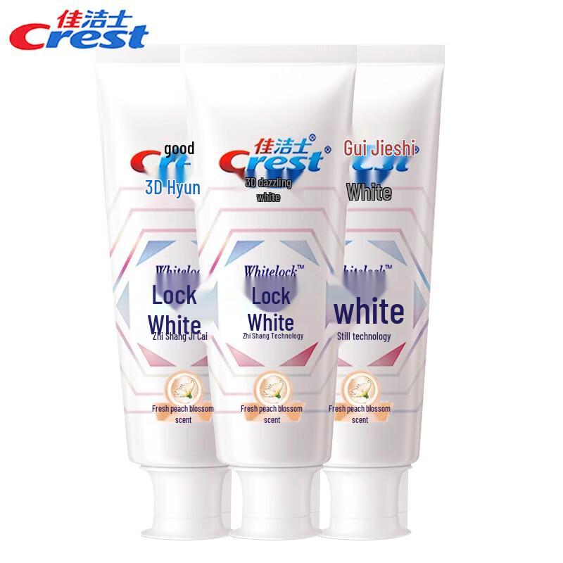 

Crest Lock White Peach Blossom Toothpaste
