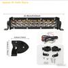 8.5 Inch Slim LED Light Bar For Truck Tractor, Small LED Pods Off Road Driving Auxiliary Fog Lights 60W 6000lm, Waterproof