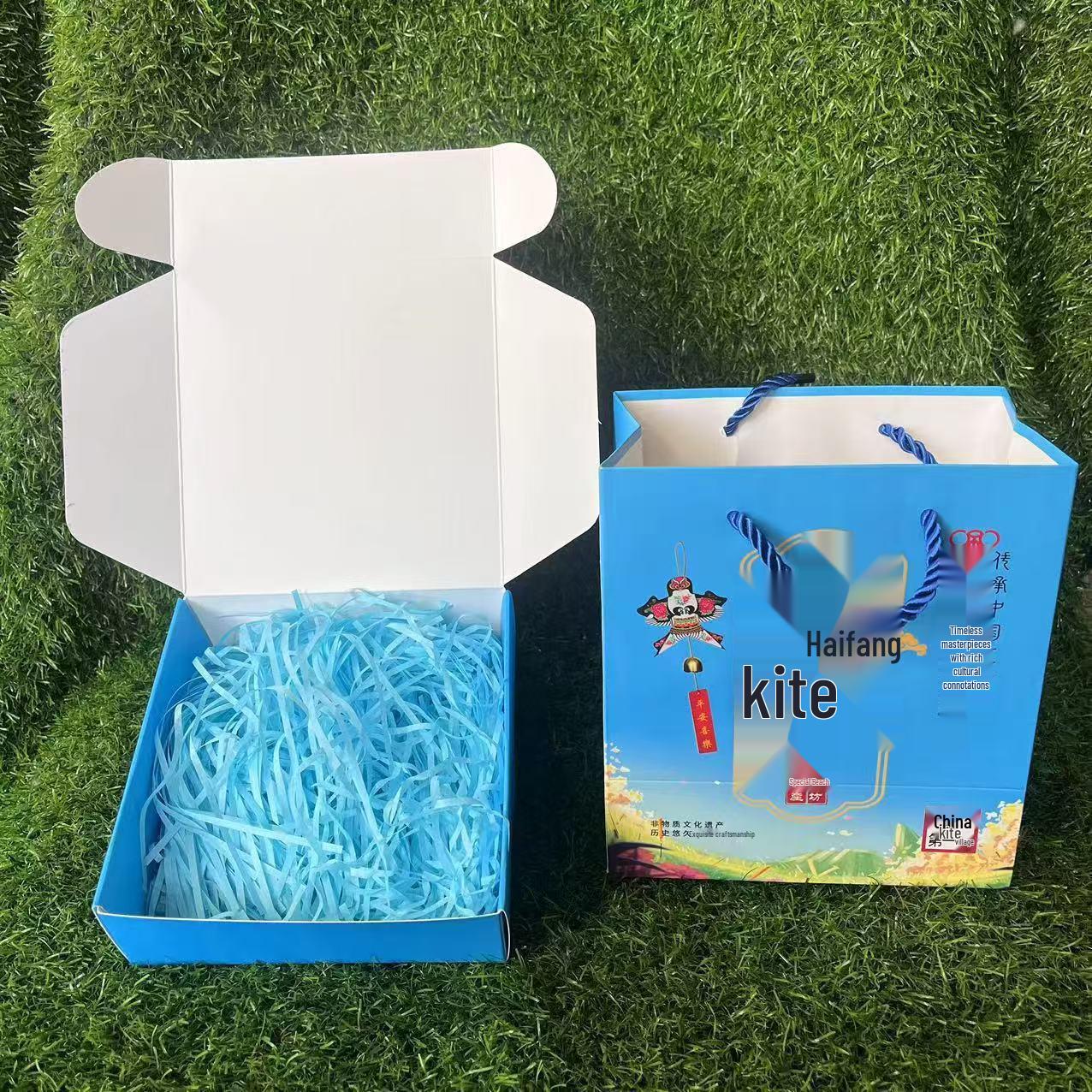 Ручной Weifang Sand Swallow Kite: Традиционный китайский бамбуковый каркас для подвесного колокольчика-украшения