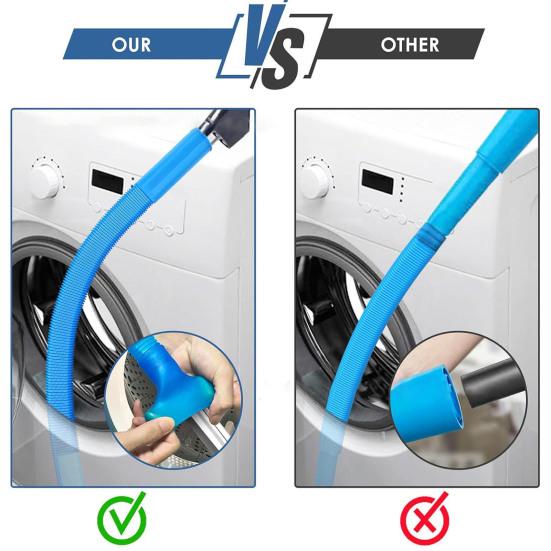 Dryer Vent Cleaner Kit Dryer Lint Brush Easy To Use Flexible Design Vacuum Hose Attachment Brush Lint Remover