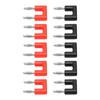 5 Sets J.20004 Dual Banana Plug Professional 2 Way Speaker Banana Male Plug for Speaker Wires