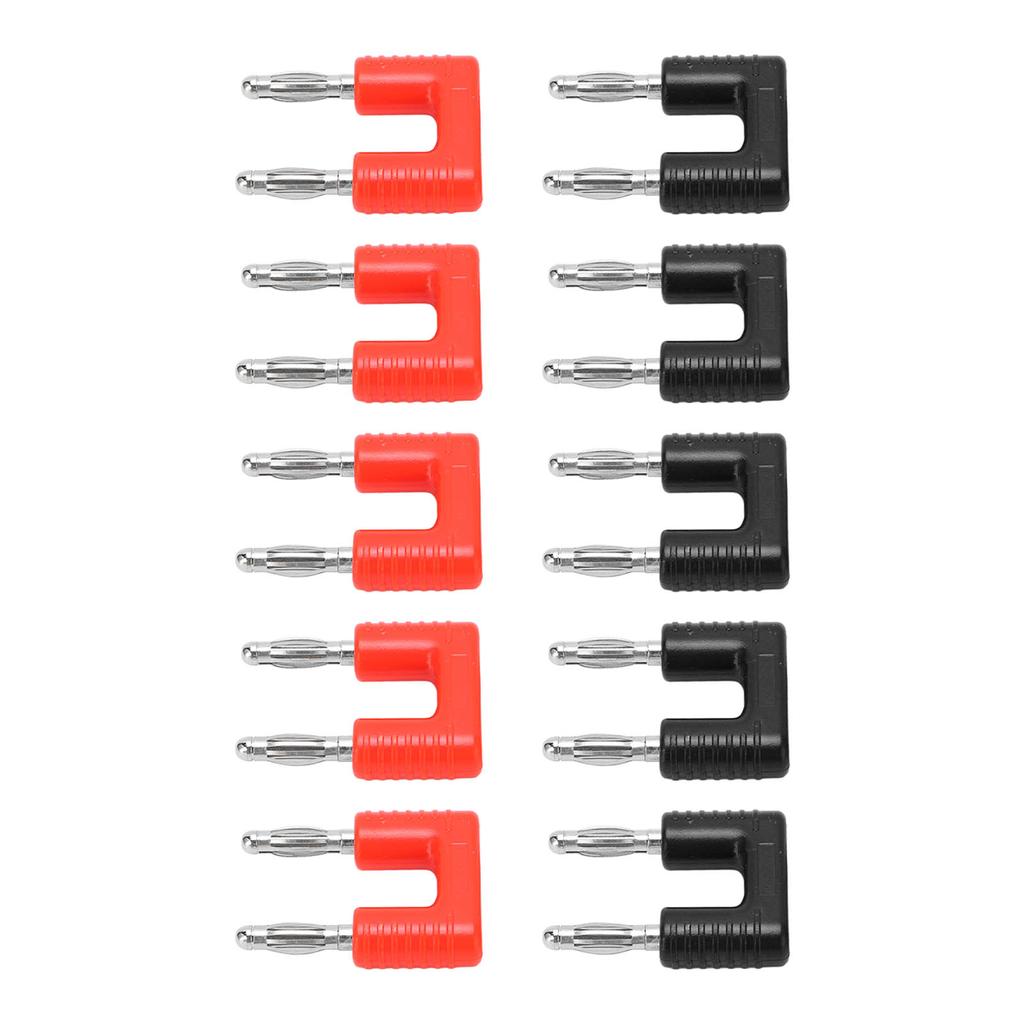 5 Sets J.20004 Dual Banana Plug Professional 2 Way Speaker Banana Male Plug for Speaker Wires