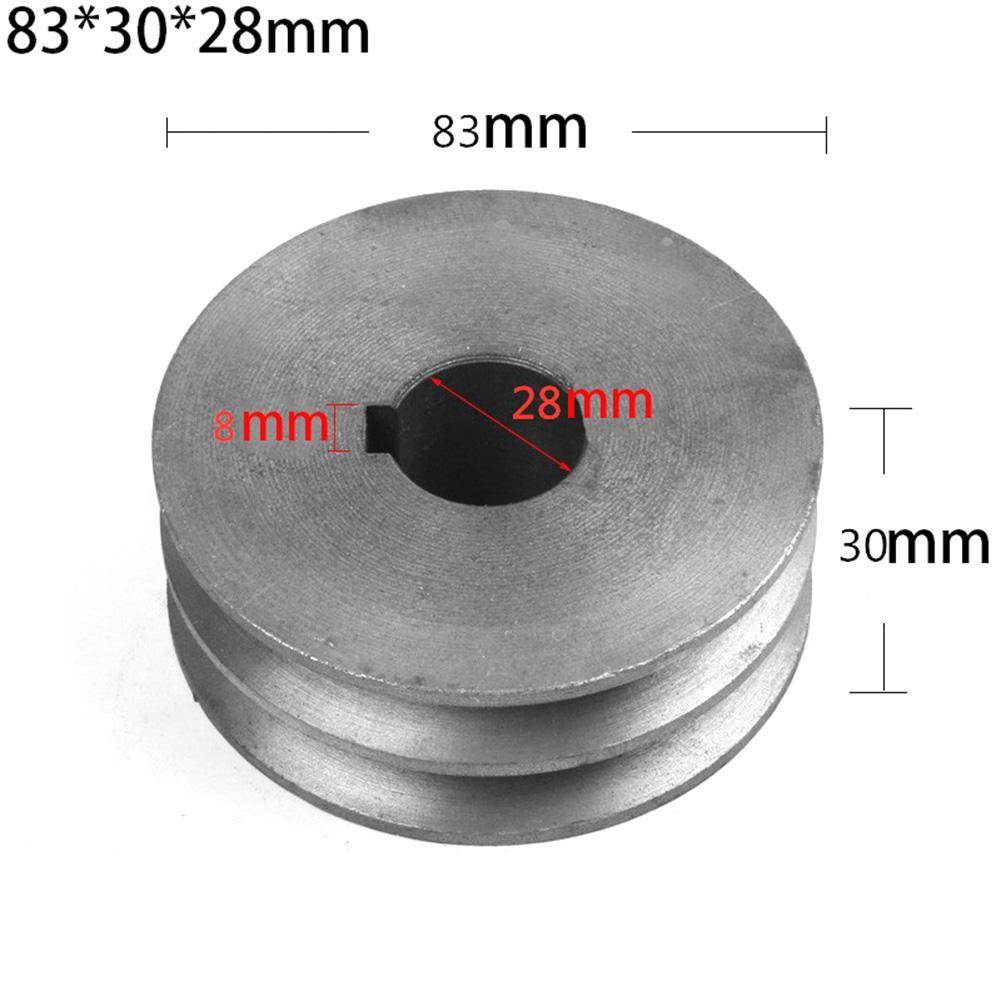 Řemenice klínového řemenu průměr 50 mm - 100 dvojitá drážka řemenice motoru