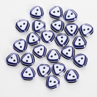 24 Stück 12,5 mm 2-Loch-Harzknöpfe zum Nähen, passend für Scrapbooking, Bekleidung, Basteln, Diy-Dekoration, gemischte Farben