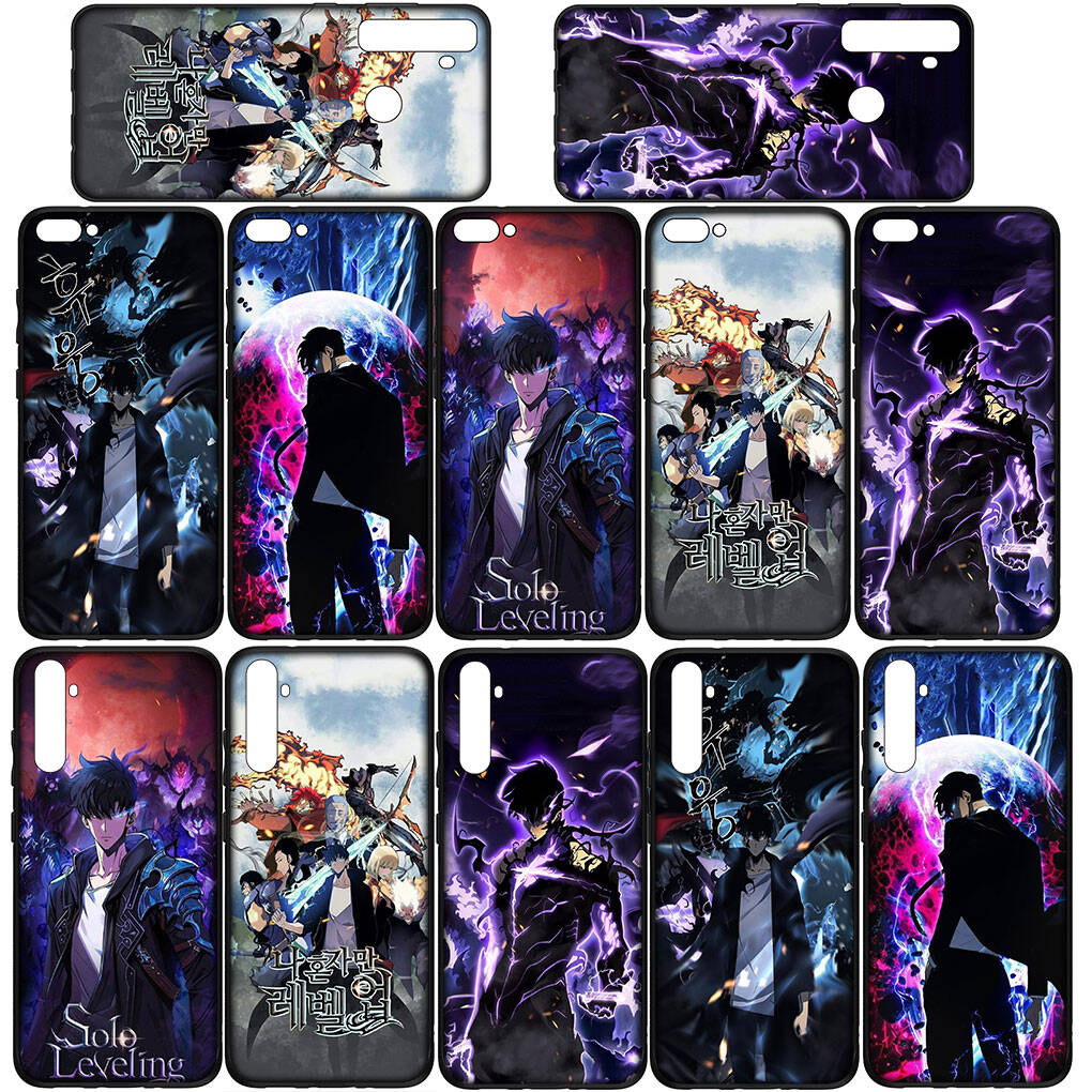 for Motorola Moto Edge 70 60 50 G54 G86 Samsung Galaxy S25 iPhone 17 16 15 Xiaomi Redmi Note 14 13 Pro Max Phone Case Anime Solo Leveling Arise Cover