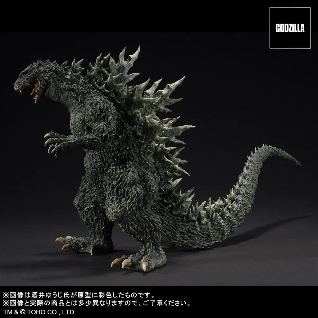 Real Master Collection Godzilla 2000 Millennium Model Replica Soft Vinyl Version Total Length Approximately 620mm PVC Painted Completed Figure X-Plus