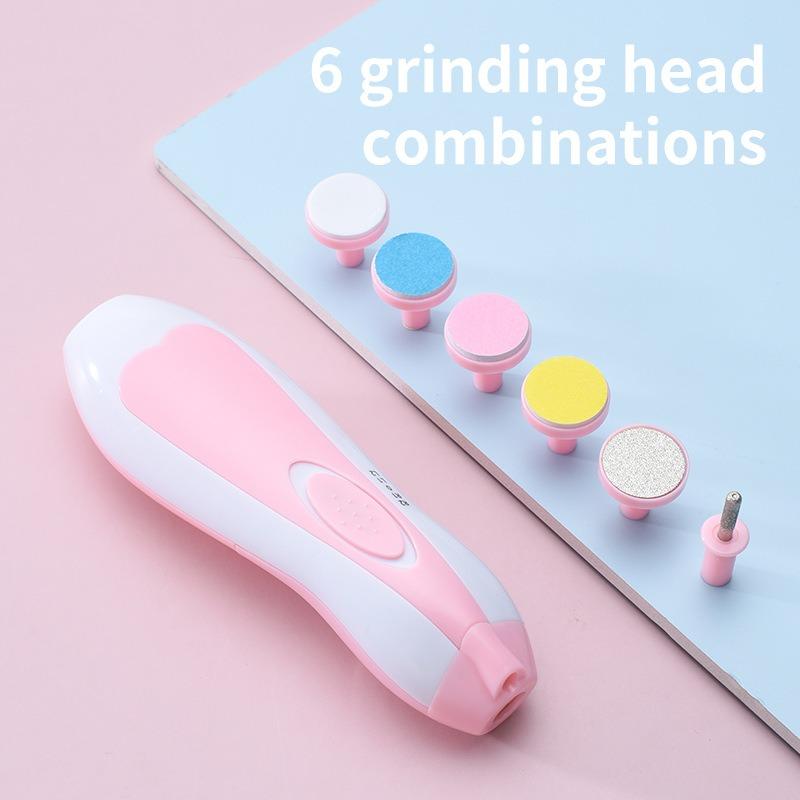 1PC New Luminous Newborn Anti-clip Meat Nail Clippers Cut Children's Electric Nail Clipper Set Baby Nail Grinder