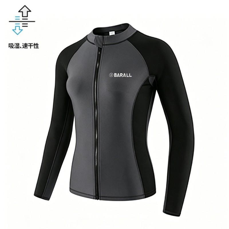 Unisex Quick-Dry Rash Guard Set Snorkeling Swimming Surfing UV Protection Long Sleeve Swimwear