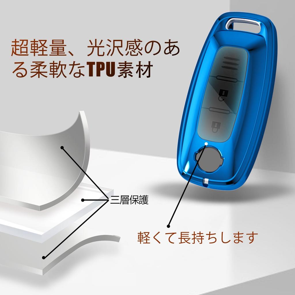 [Unhoke] Nissan New Serena Key Case, C28 X-Trail Key Cover, Aria, Sakura, Smart Key
