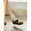 French Inner Heightening Platform Ballet Mary Jane Shoes Single Shoes Summer 2025 New Models with Skirts Evening Shoes