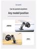 Telescopic Magnetic Car Phone Holder with Nano Adhesive for Dashboard
