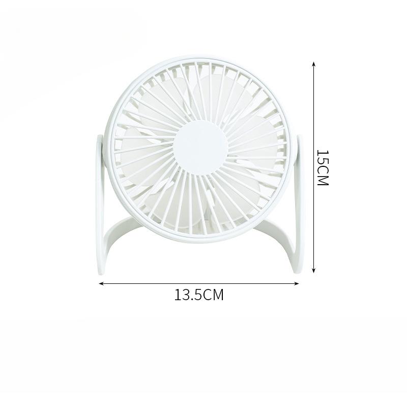Small USB Fan Desktop 5 Inch Plug-in Mini Quiet Office Student Dormitory Desktop Small Electric Fan