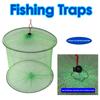 Outdoor 2-Layer Fishing Trap Net Nylon Fish Crab Guard Mesh Fish Accessories