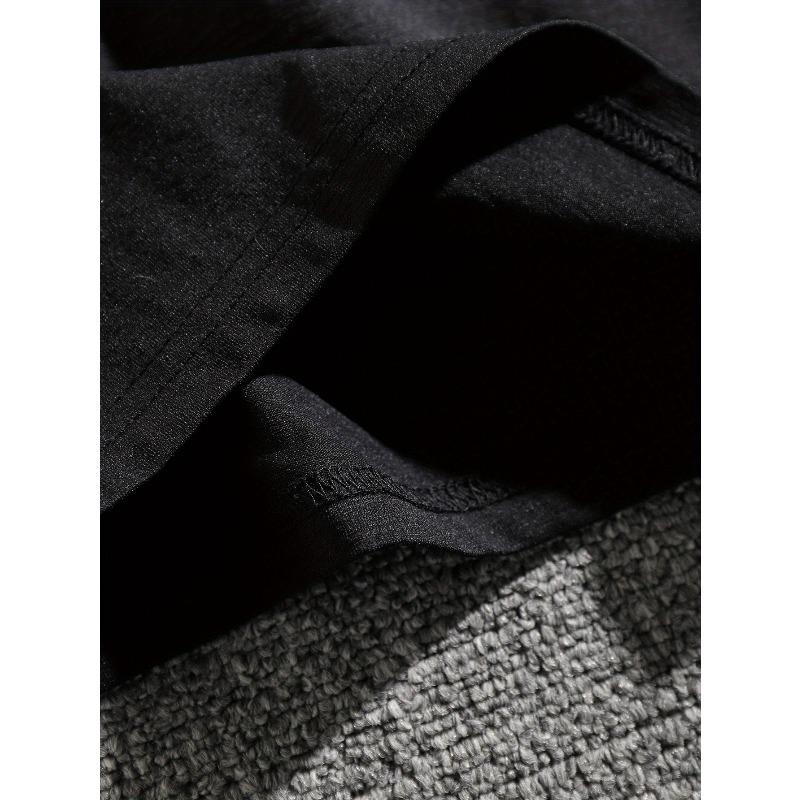 European sizes Fun French Crinkle Plus Size Men's T-Shirt, PLUS SIZE