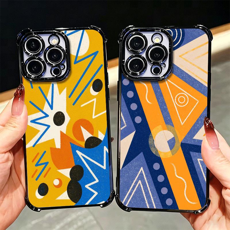 Abstract Geometry PopArt Desgin Soft Phone Case For Xiaomi Poco X7 X8 Pro Max X6 X5 X3 F8 Ultra F7 M8 M7 M5S Redmi 15C 15A 15 14