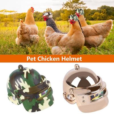 Cm Pet Helmet Funny Chicken Helmet Head Protection Compact Chicken Hen Ducks Birds Hard Hat 1