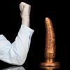 Mixed Color Giant Dildo with Suction Cup Large Anal Plug Anal Dilator Masturbator Fisting Sex Toys Realistic Penis