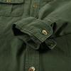 JEEP SPIRIT Men's Washed Long Sleeve Workwear Shirt