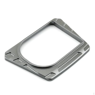 Protector de Cubierta de Interruptor de Bloqueo de Puerta Eléctrico de Motocicleta Repuesto Tapa de Aleación de Aluminio Decorativa