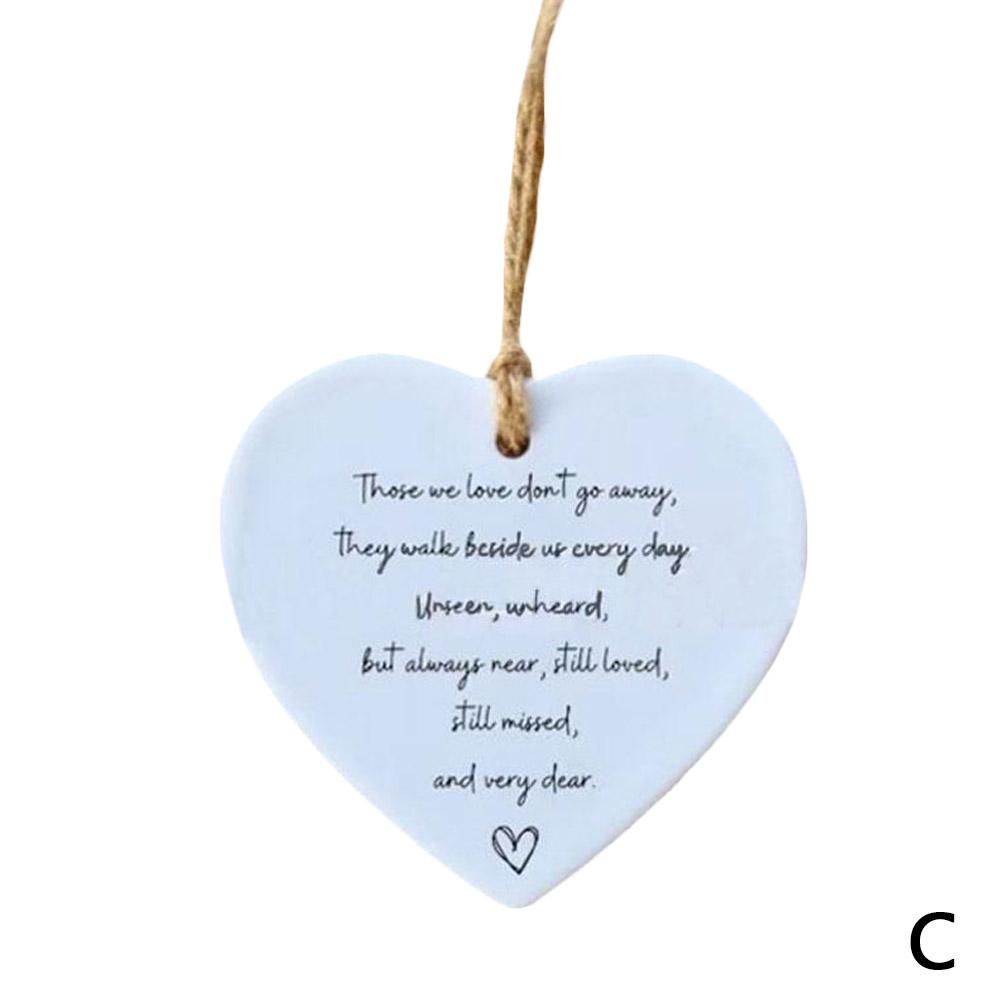 Thank You Gift, Appreciation Gift, Acrylic Hanging Heart Plaque Gift, Never Forget the Difference You Make, Plaque Bag