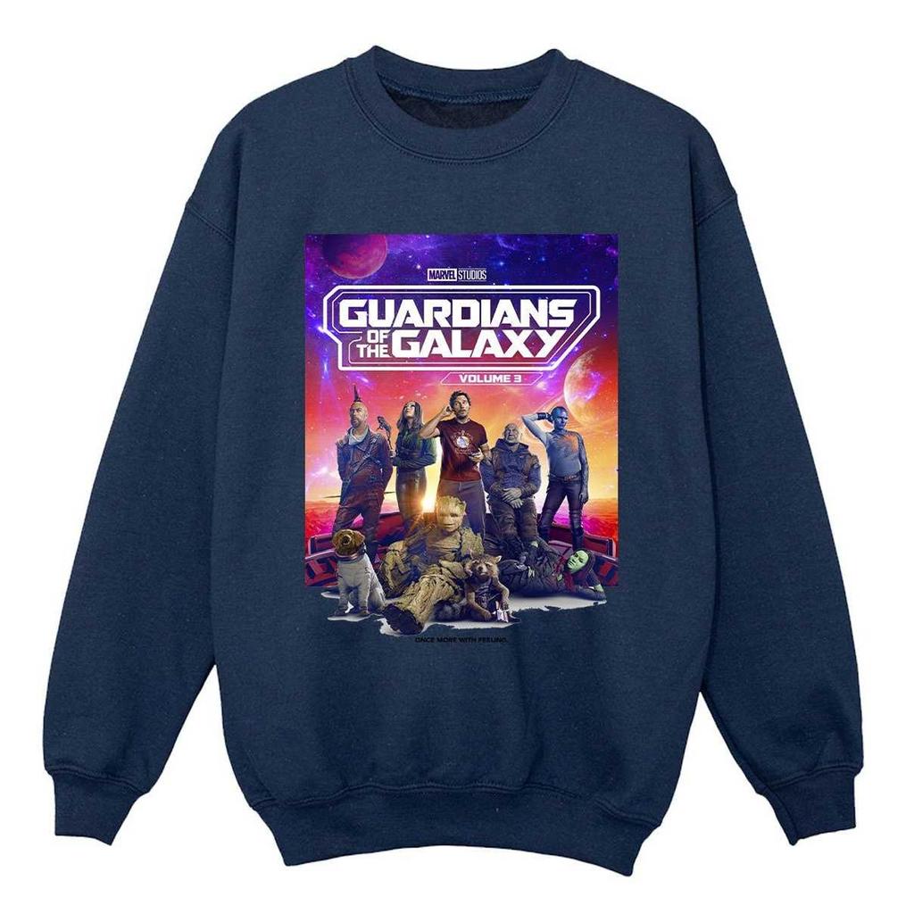 Guardians Of The Galaxy Band 3 Jungen Filmplakat Sweatshirt