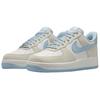 Nike Air Force 1 07 LV8 Light Bone Light Armory Blue Unisex Sneakers Cream Summit-White FQ8714-005