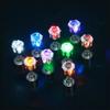 1 Pair Led Light Up Ear Stud Blinky Diamond Crown Earrings For Women And Girl Valentines Gift Bar Club Props Glow In The Dark