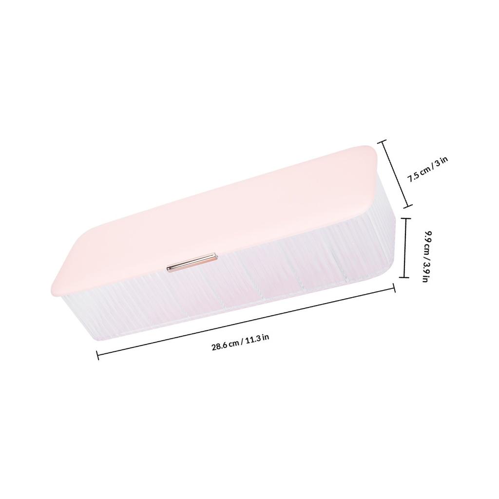 Multi-Grid Plastic Cable Management Box for Charging Cables Data Cable Organizer Dustproof Cord Storage Case Home Desktop Use
