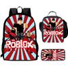 Roblox Printed Backpack, Children'S And Elementary School Bags