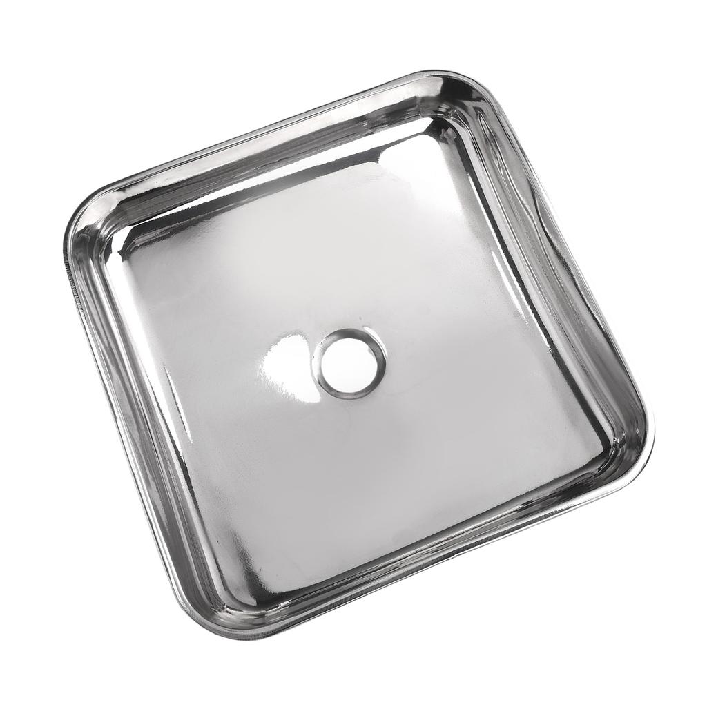 12,28x12,28x3,39 Zoll Küchenspüle 304 Edelstahl 40mm Ablaufanschluss Große Kapazität Bar-Spüle für Wohnmobil Boot Küche Badezimmer